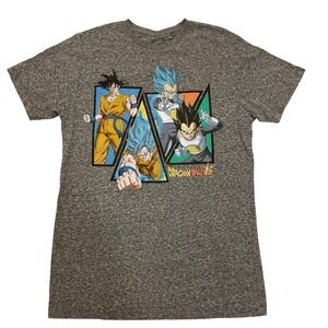 Vintage Y2K Dragon Ball Super Graphic Tee Anime‎ Manga Goku Vegeta T-Shirt M